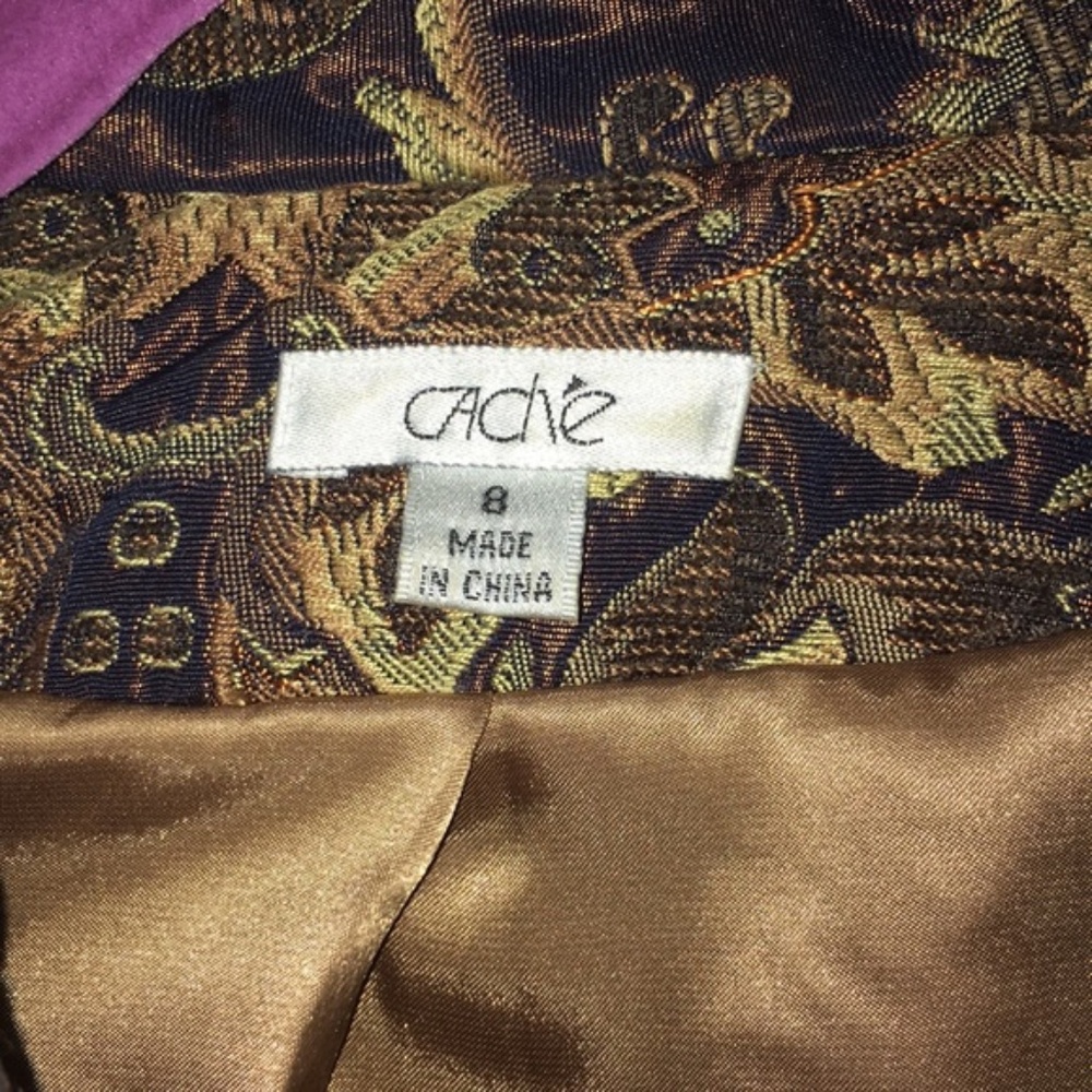 Vintage Y2k Cach Pattern Blazer - image 2